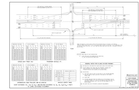 tdot standard drawing data tables